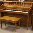 1990 Baldwin Oak Console - Upright - Console Pianos