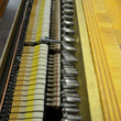 Walnut Console Piano - Upright - Console Pianos