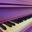 1970 Purple Mason & Hamlin - Upright - Studio Pianos