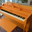 1969 Orange Conover Spinet Piano - Upright - Spinet Pianos