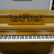 1997 Charles R Walter oak console piano - Upright - Console Pianos