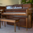 1992 Charles R Walter traditional cherry console - Upright - Console Pianos