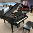 1974 Steinway Model L grand piano, satin ebony - Grand Pianos