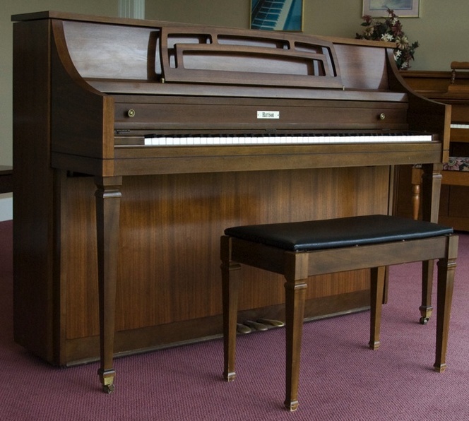 1950 Harrison Console Piano - Upright - Console Pianos
