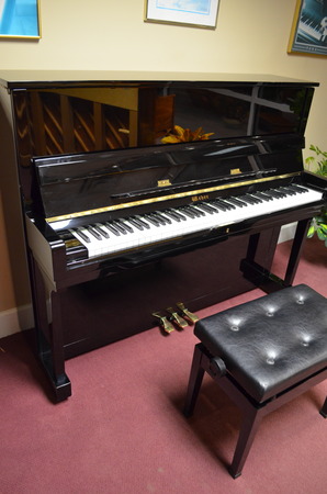 half size upright piano